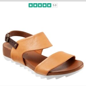 Bueno Fara Tan Sandals Size 38